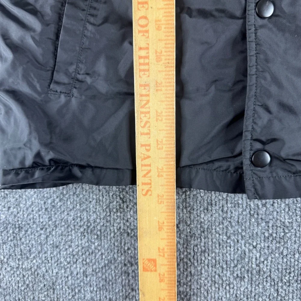 Vans Off The Wall Custom Classics Kids Large Black Coach Jacket Windbreaker